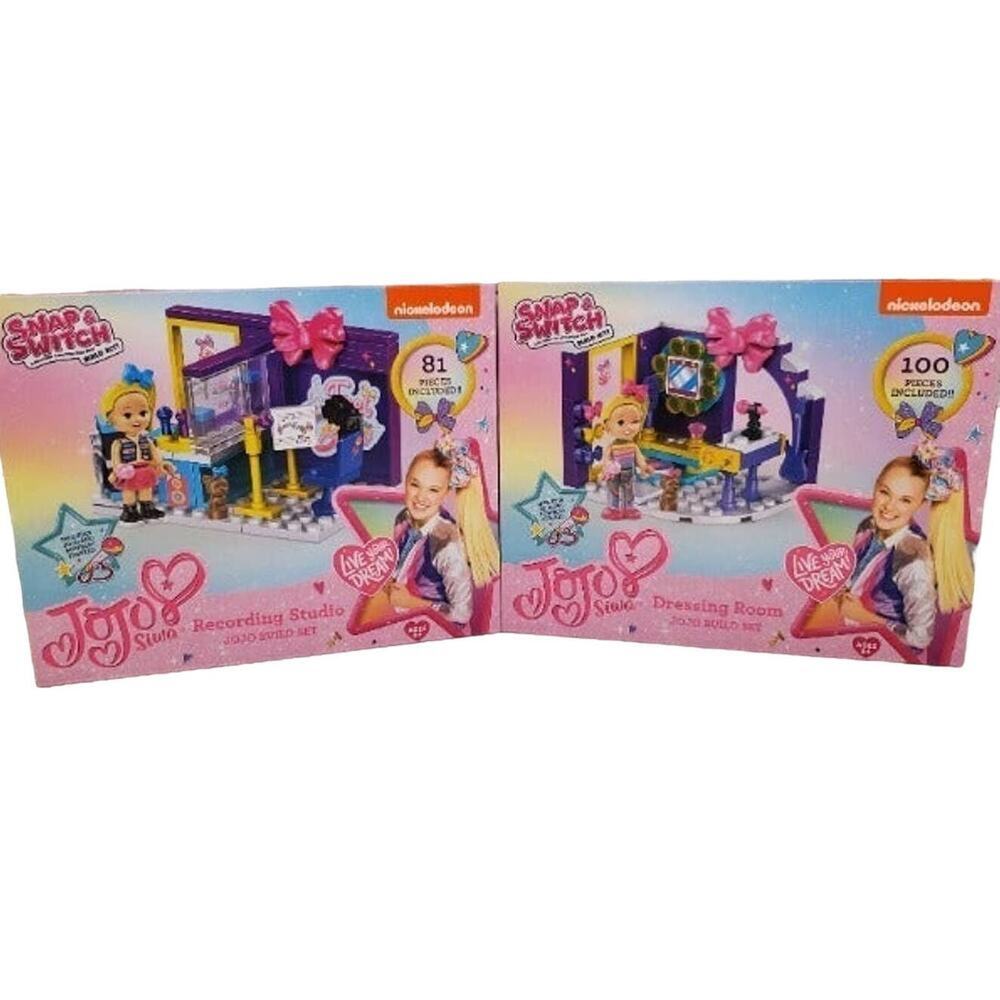 JoJo Siwa Building Sets JoJo Siwa Snap and Switch Building Kit Building STEM